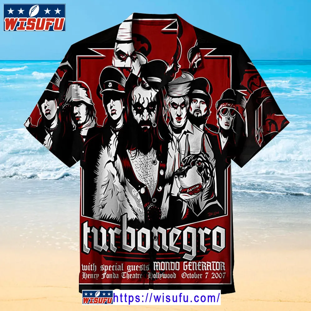 Turbonegro -universal Hawaiian Shirt