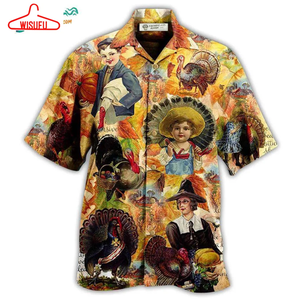 Turkey Animals Bad Day To Be Hawaiian Shirt- Wisufu Aloha