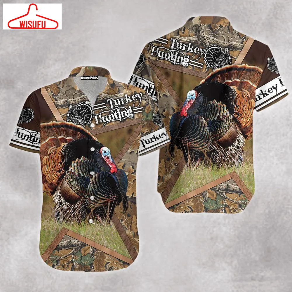 Turkey Hunting Hawaiian Shirt - For Men & Women - New Winter Fashion Shirt Gift For Family, New Fashion Gifts