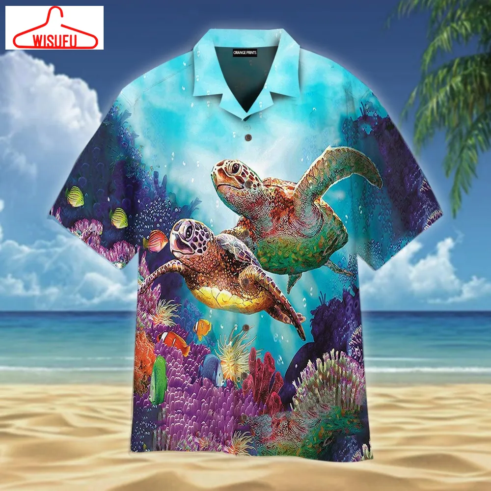 Turtle Hawaiian Shirt - For Men & Women - New Winter Fashion Shirt Gift For Family, New Fashion Gifts Vtbl36632