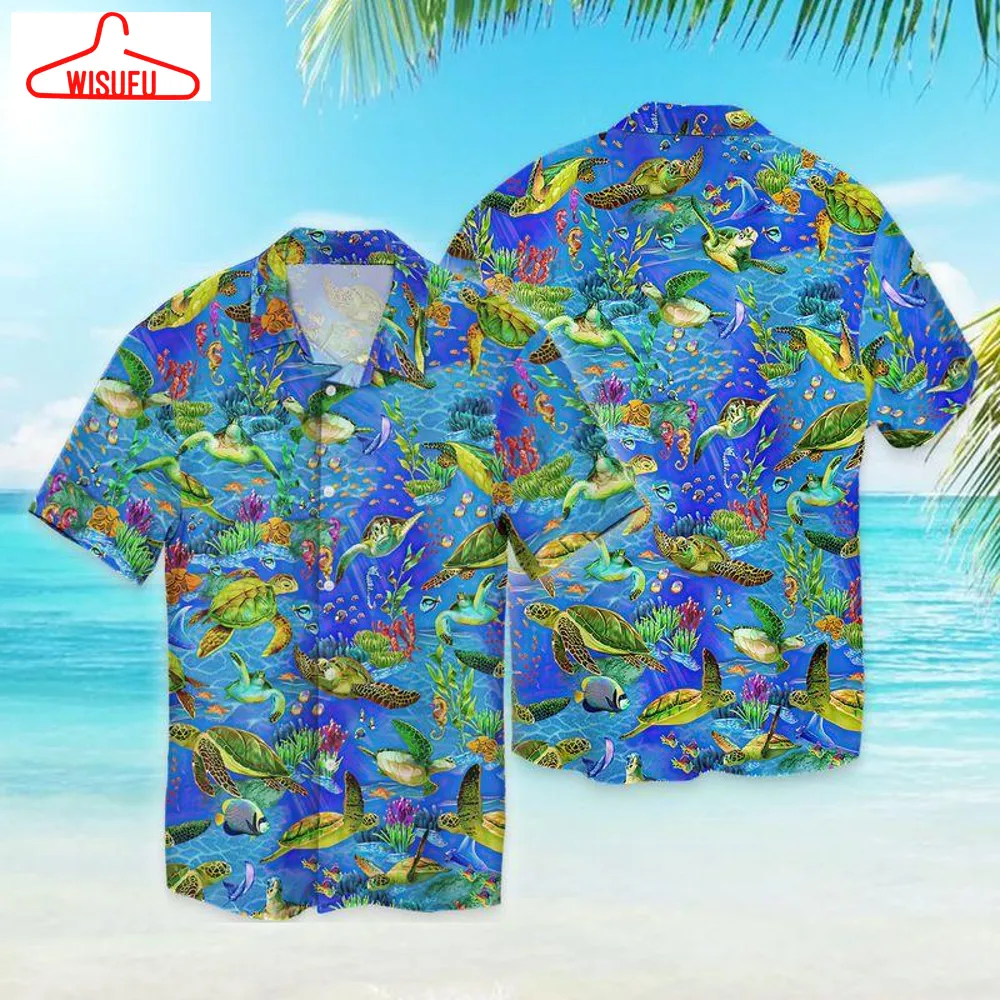 Turtle Hawaiian Shirt - For Men & Women - New Winter Fashion Shirt Gift For Family, New Fashion Gifts Vtbl55345