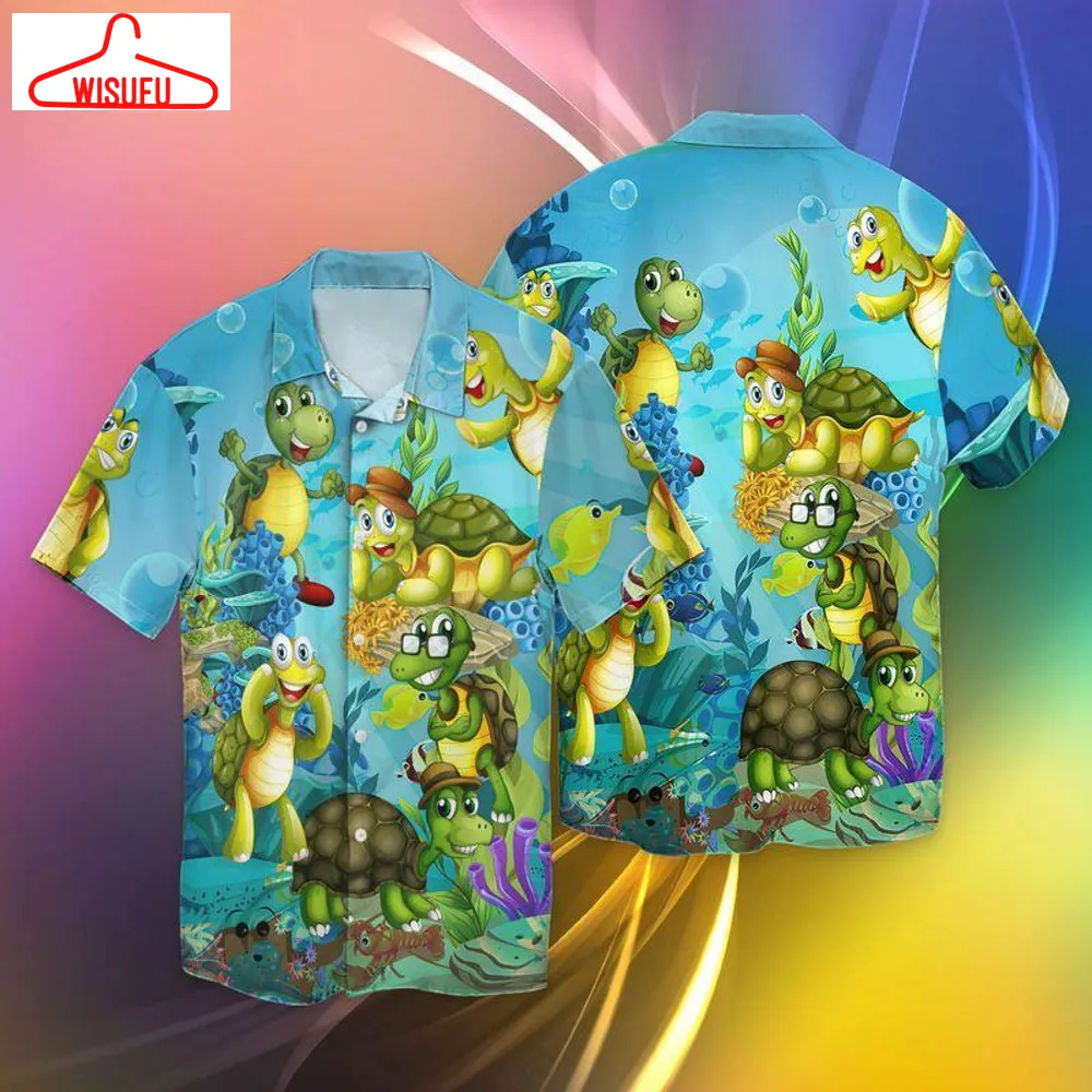 Turtle Hawaiian Shirt - For Men & Women - New Winter Fashion Shirt Gift For Family, New Fashion Gifts Vtbl79866