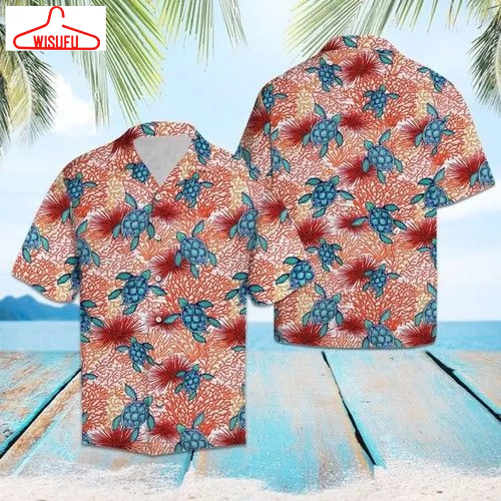 Turtle Hawaiian Shirt - For Men & Women - New Winter Fashion Shirt Gift For Family, New Fashion Gifts Vtbl90046