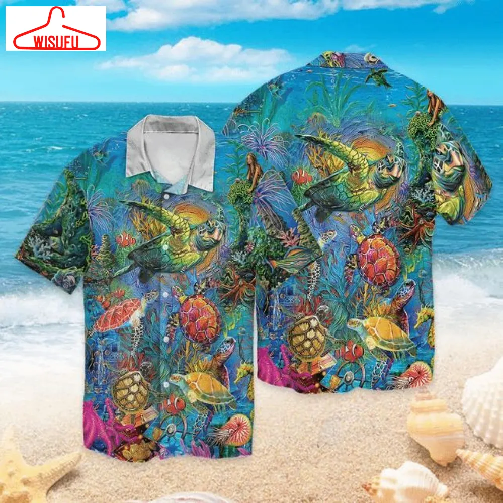 Turtle Ocean 2 Hawaiian Shirt