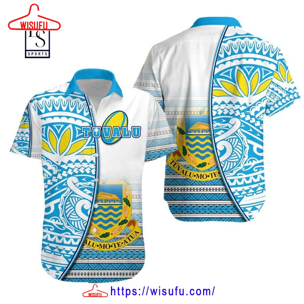 Tuvalu Rugby Hawaiian Shirt, New Fashion Gifts