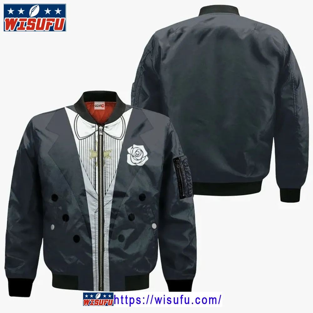 Tuxedo Uniform Sailor Moon Anime Manga Bomber Jacket