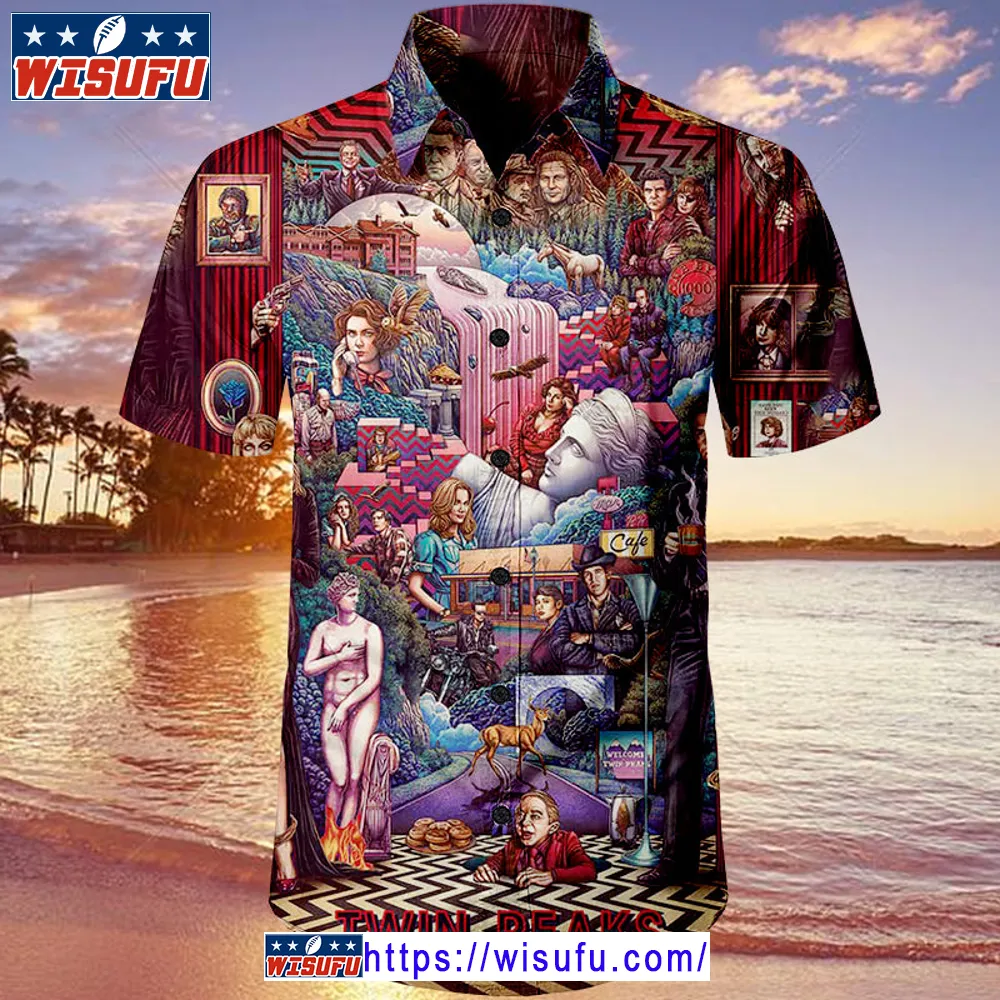 Twin Peaks -unise-x Hawaiian Shirt