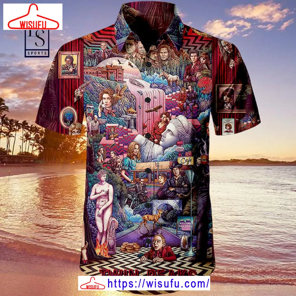 Twin Peaks Unise-x Hawaiian Shirt, New Fashion Gifts