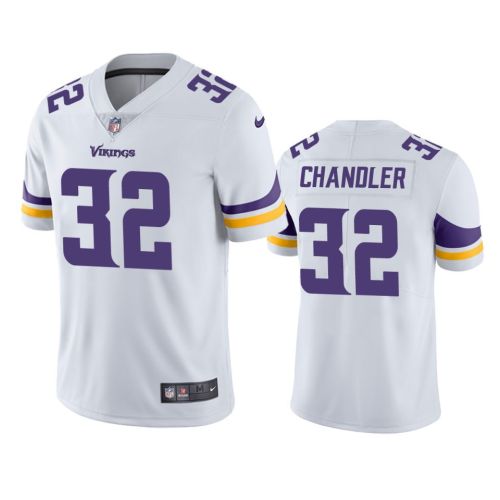 Ty Chandler 32 Minnesota Vikings White Vapor Jersey