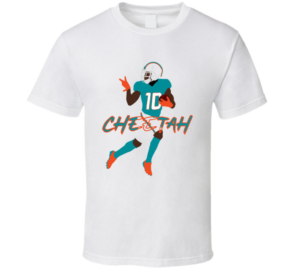 Tyreek Hill Cheetah Miami Football Fan T Shirt