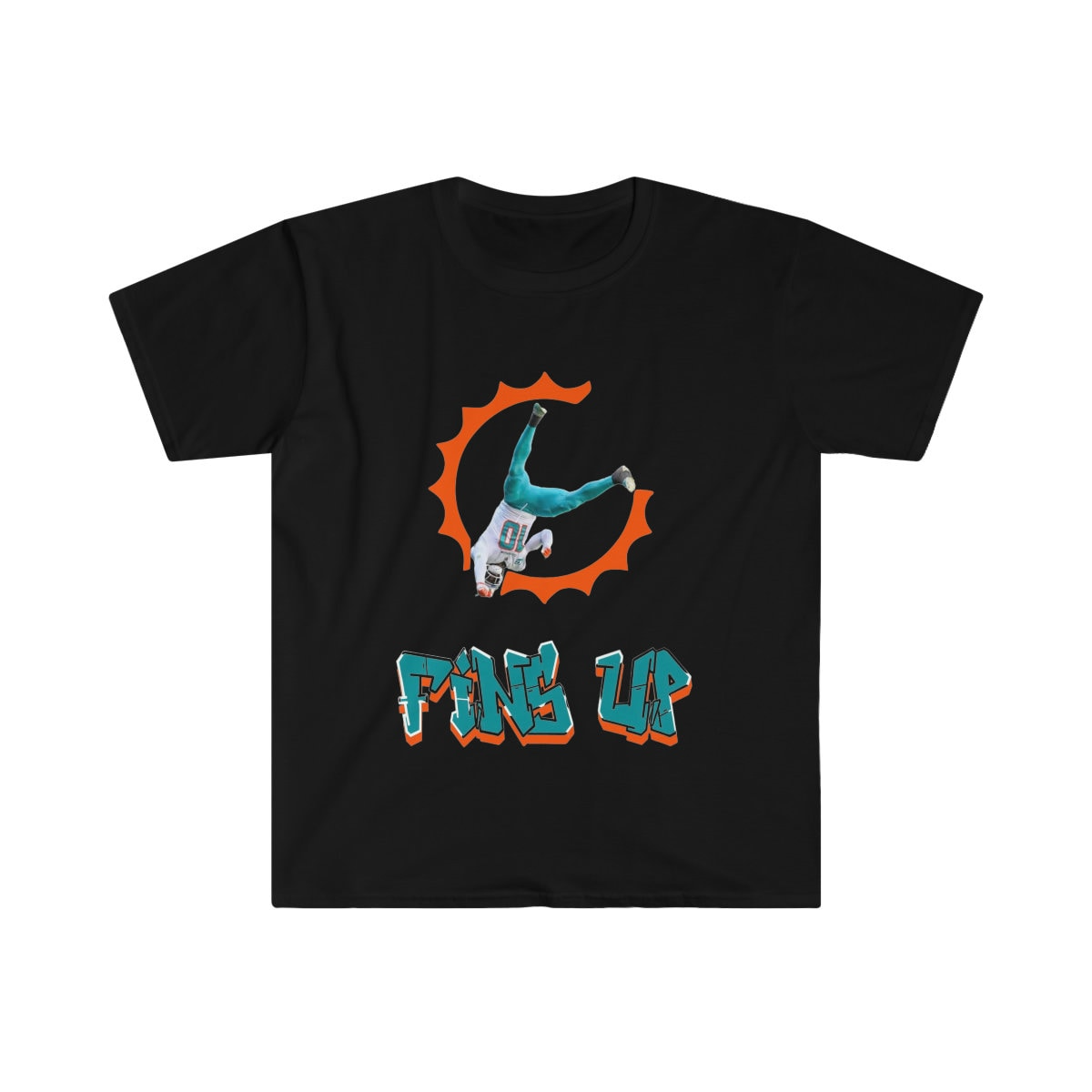 Tyreek Hill Flipping Fins #FinsUp Unisex T-Shirt