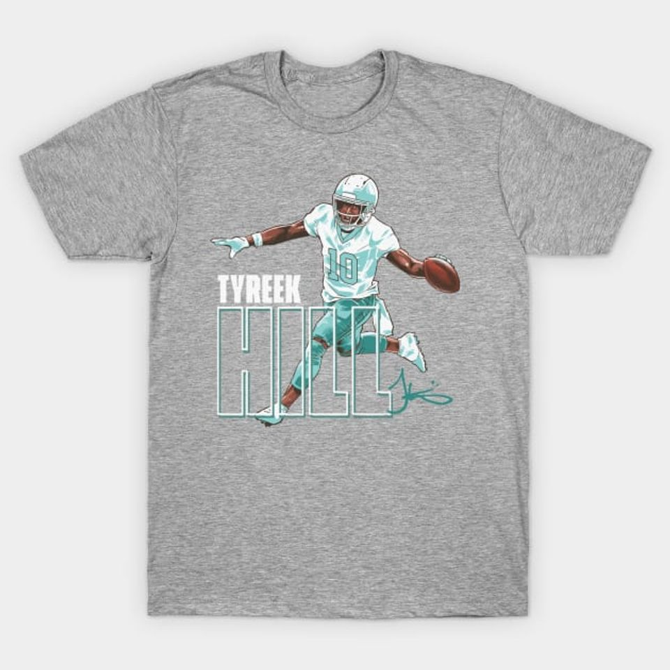 Tyreek Hill Miami Stance - Tyreek Hill - T-Shirt