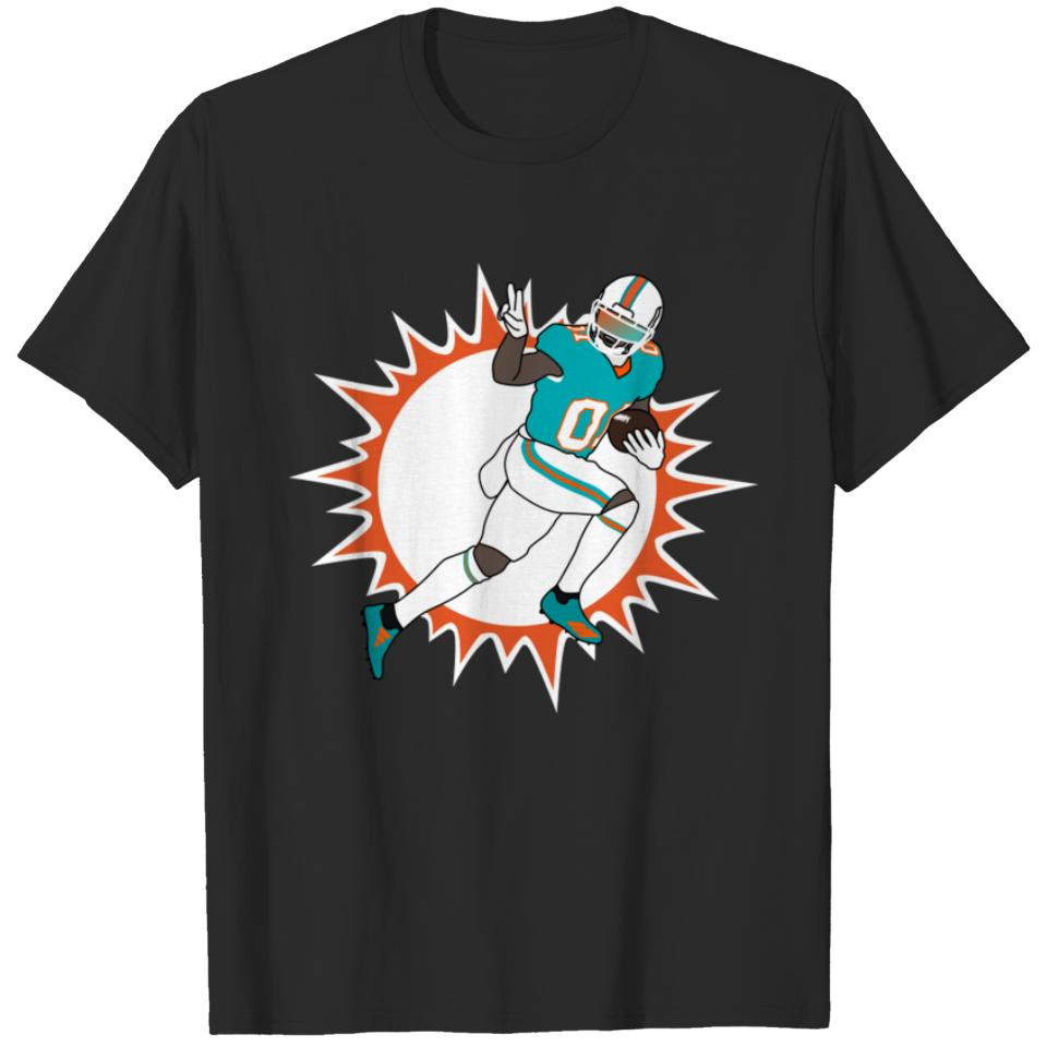 Tyreek, peace up and miami - Tyreek Hill Miami - T-Shirt