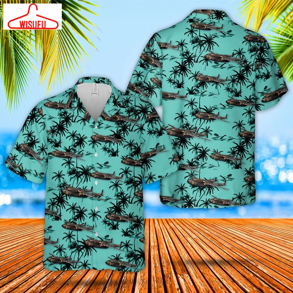 U.s. Air Force Fairchild C-119b-10-fa Flying Boxcar Of The 314th Troop Carrier Group Hawaiian Shirt, New Fashion Gifts