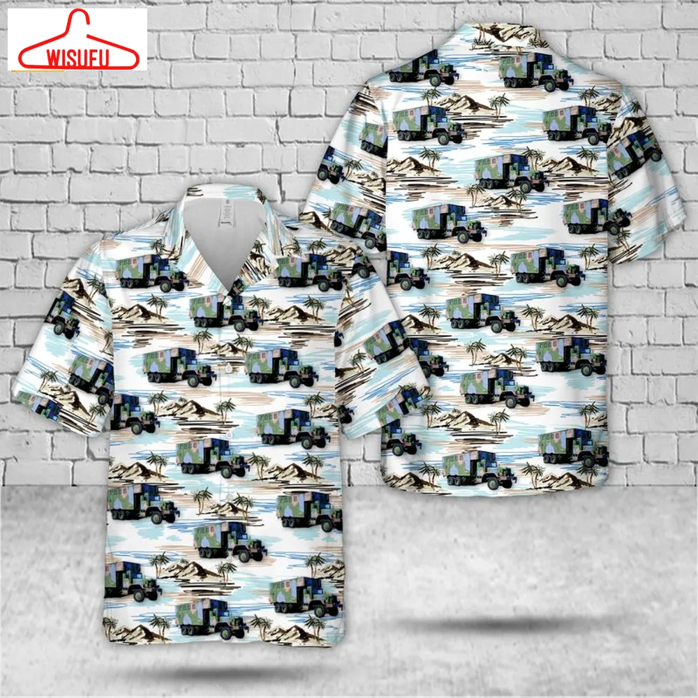 U.s. Army Expansible Van Hawaiian Shirt, New Fashion Gifts