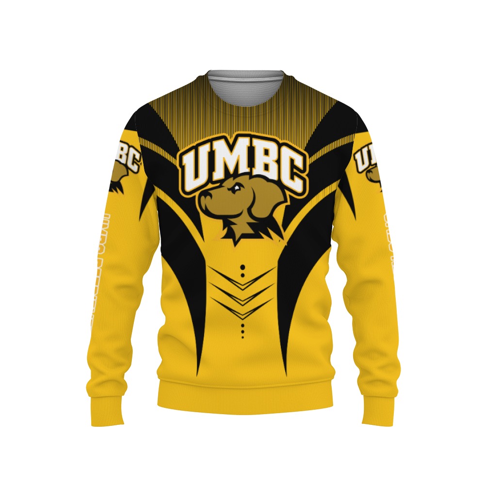 UMBC Retrievers Football American Day, Sport Teams Champion 3D Shirt-3D Sweatshirt