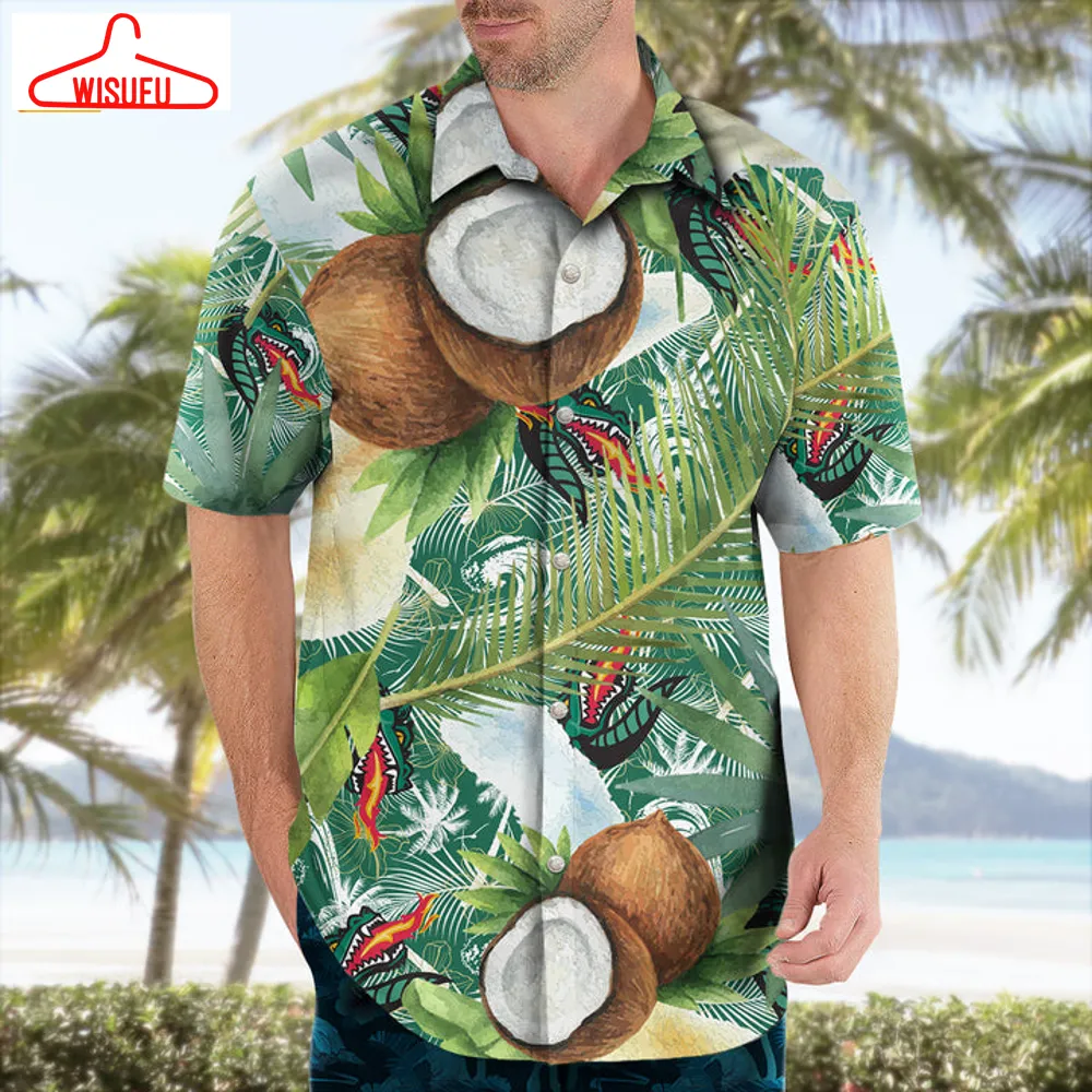 Uab Blazers Coconut Tropical Hawaiian Shirt, New Fashion Gifts