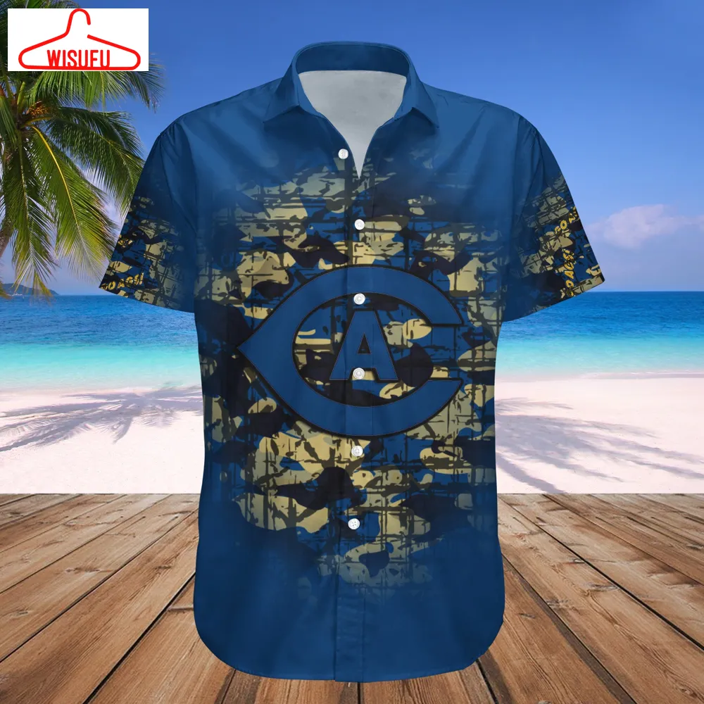 Uc Davis Aggies Camouflage Vintage Hawaiian Shirt, New Fashion Gifts