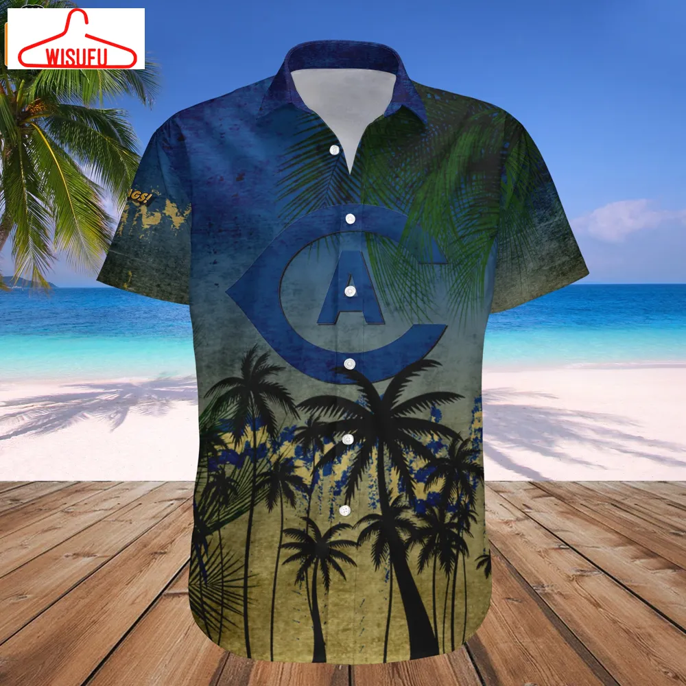 Uc Davis Aggies Coconut Tree Tropical Grunge Hawaiian Shirt, New Fashion Gifts