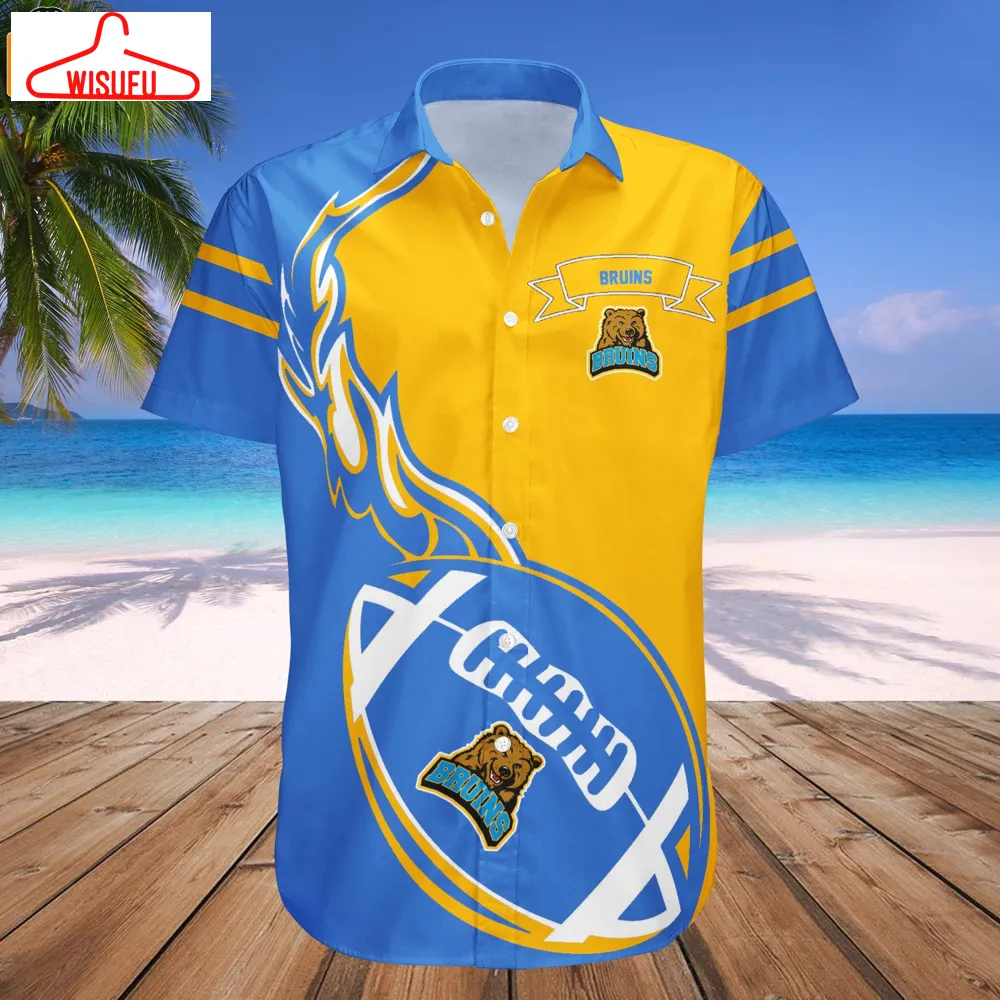 Ucla Bruins Flame Ball Hawaiian Shirt, New Fashion Gifts