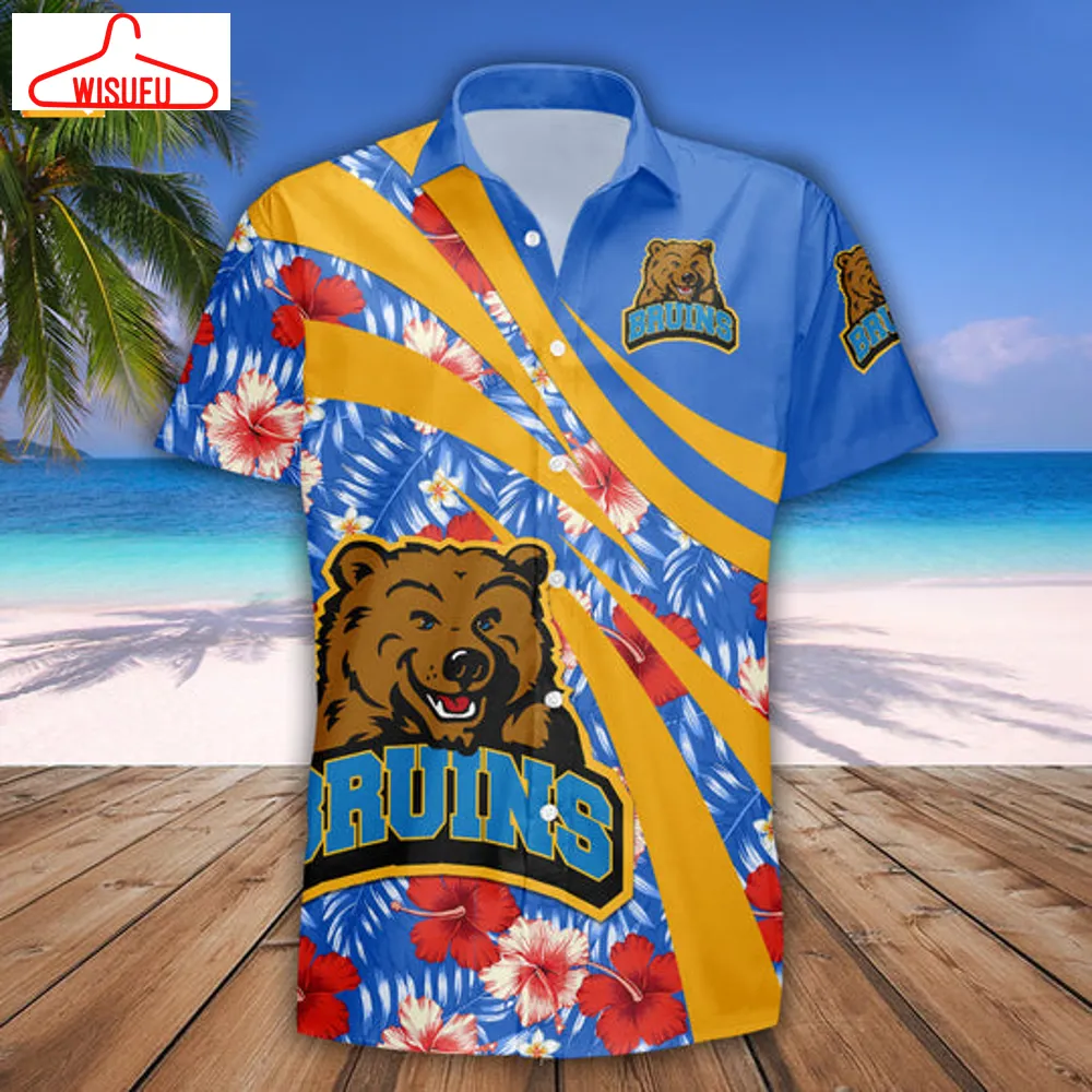 Ucla Bruins Hibiscus Sport Hawaiian Shirt, New Fashion Gifts