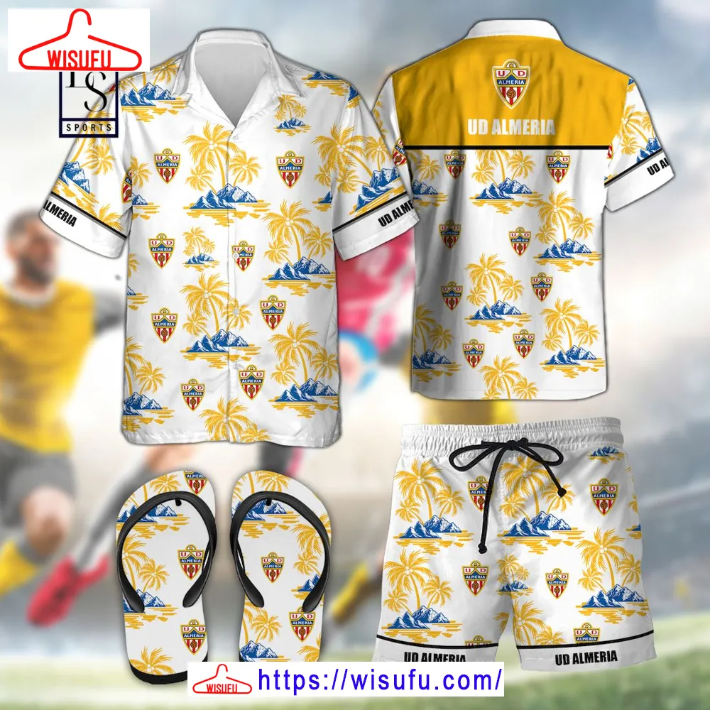 Ud Almeria Combo Hawaiian Shirt, New Fashion Gifts