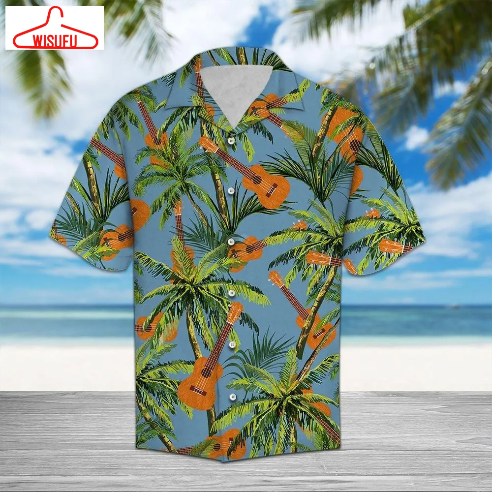 Ukulele Lovers Hawaiian Shirt - For Men & Women - New Winter Fashion Shirt Gift For Family, New Fashion Gifts