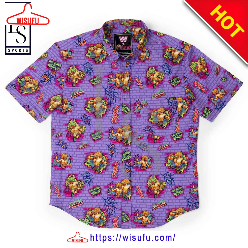 Ultimate Warrior One Warrior Nation Kunuflex Hawaiian Shirt, New Fashion Gifts