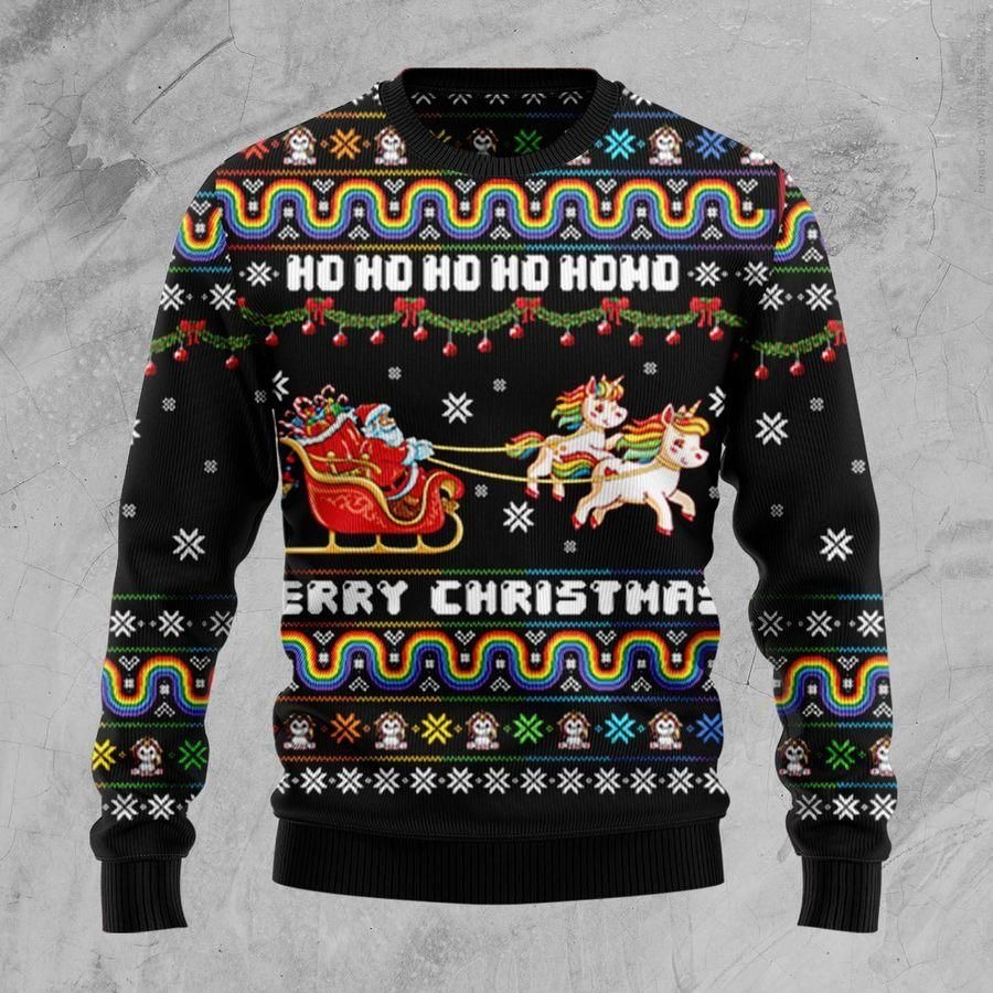 Unicorn Ugly Christmas Sweater