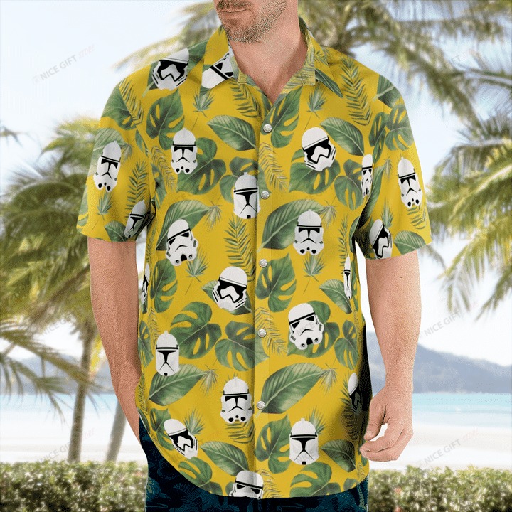 Unique SW Design Embellished Hawaiian Shirt, Perfect Gift For Fan, S-5XL US Size