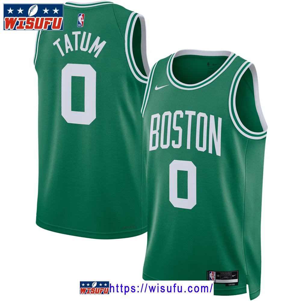 Unis-ex Jayson Tatum Kelly Green Boston Celtics Swingman Jersey