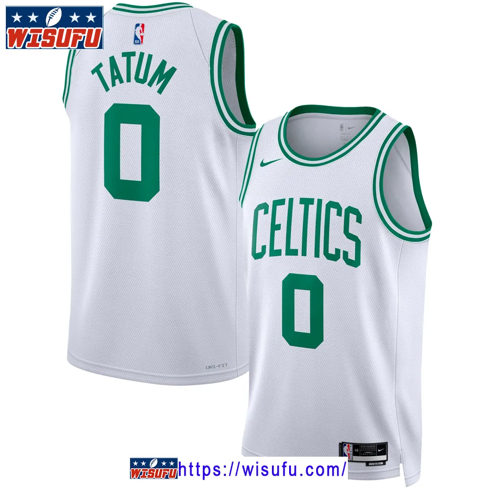 Unisex Jayson Tatum White Boston Celtics Swingman Jersey