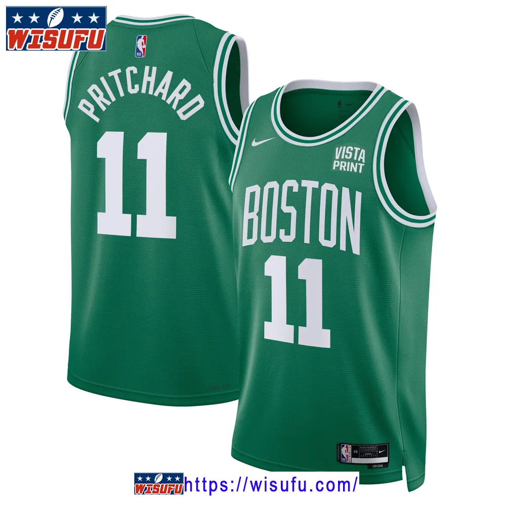 Unisex Kelly Green Boston Celtics Swingman Badge Player Jersey