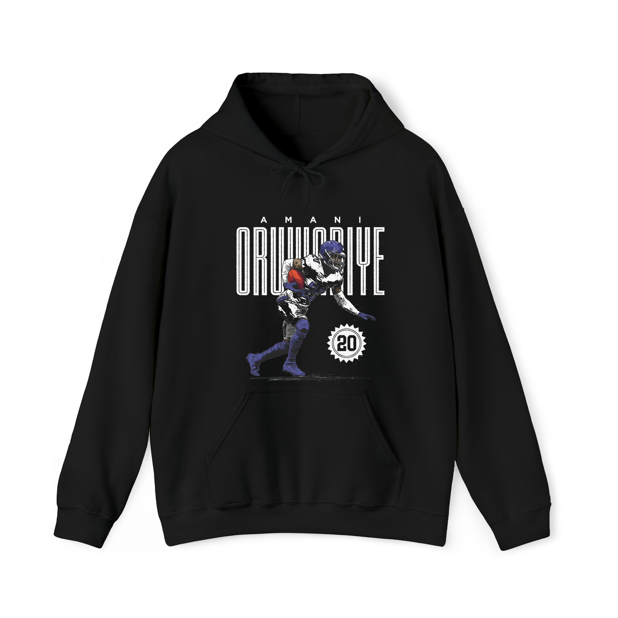 Amani Oruwariye New York G Card Graphic Unisex Hoodie