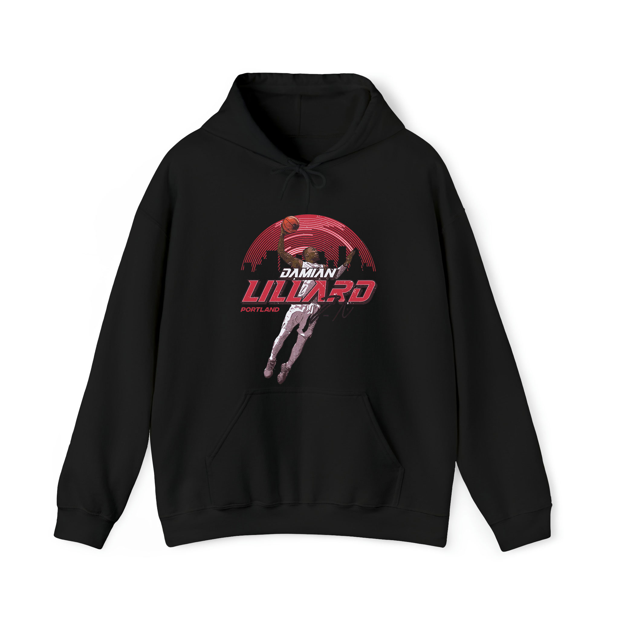 Damian Lillard Portland Skyline Graphic Unisex Hoodie