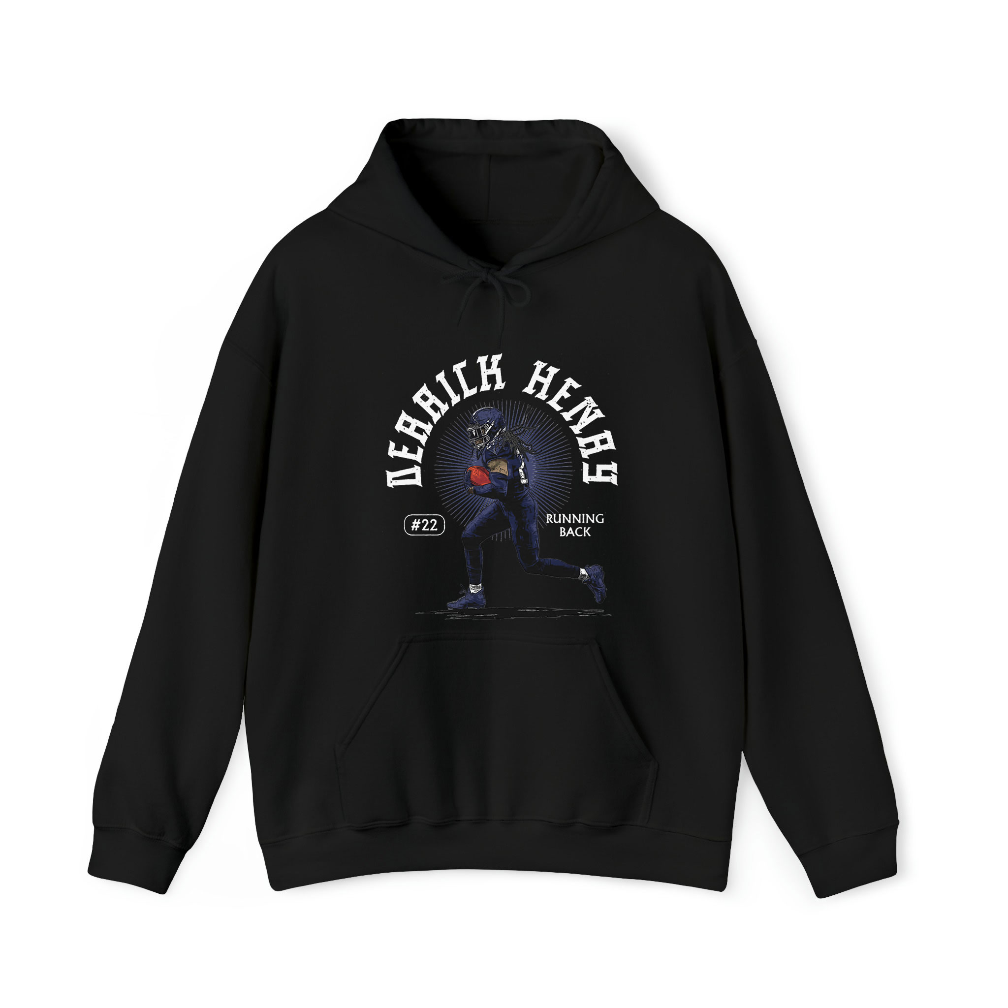 Derrick Henry Tennessee Sunray Graphic Unisex Hoodie