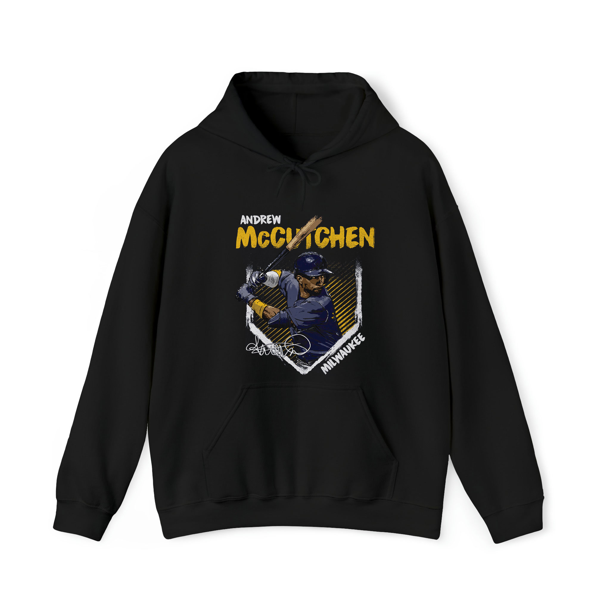 Andrew McCutchen Milwaukee Base Graphic Unisex Hoodie