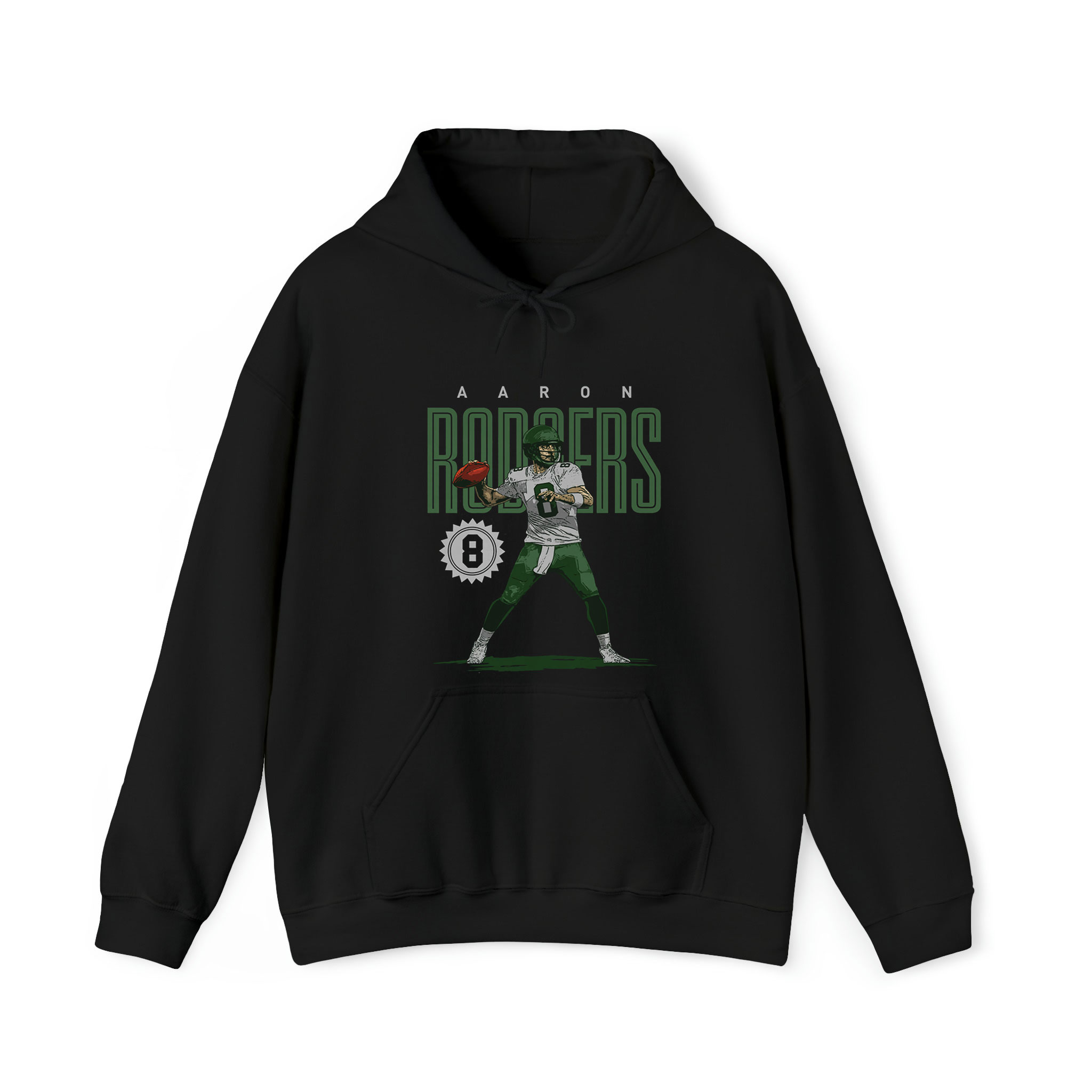 Aaron Rodgers New York J Card Graphic Unisex Hoodie