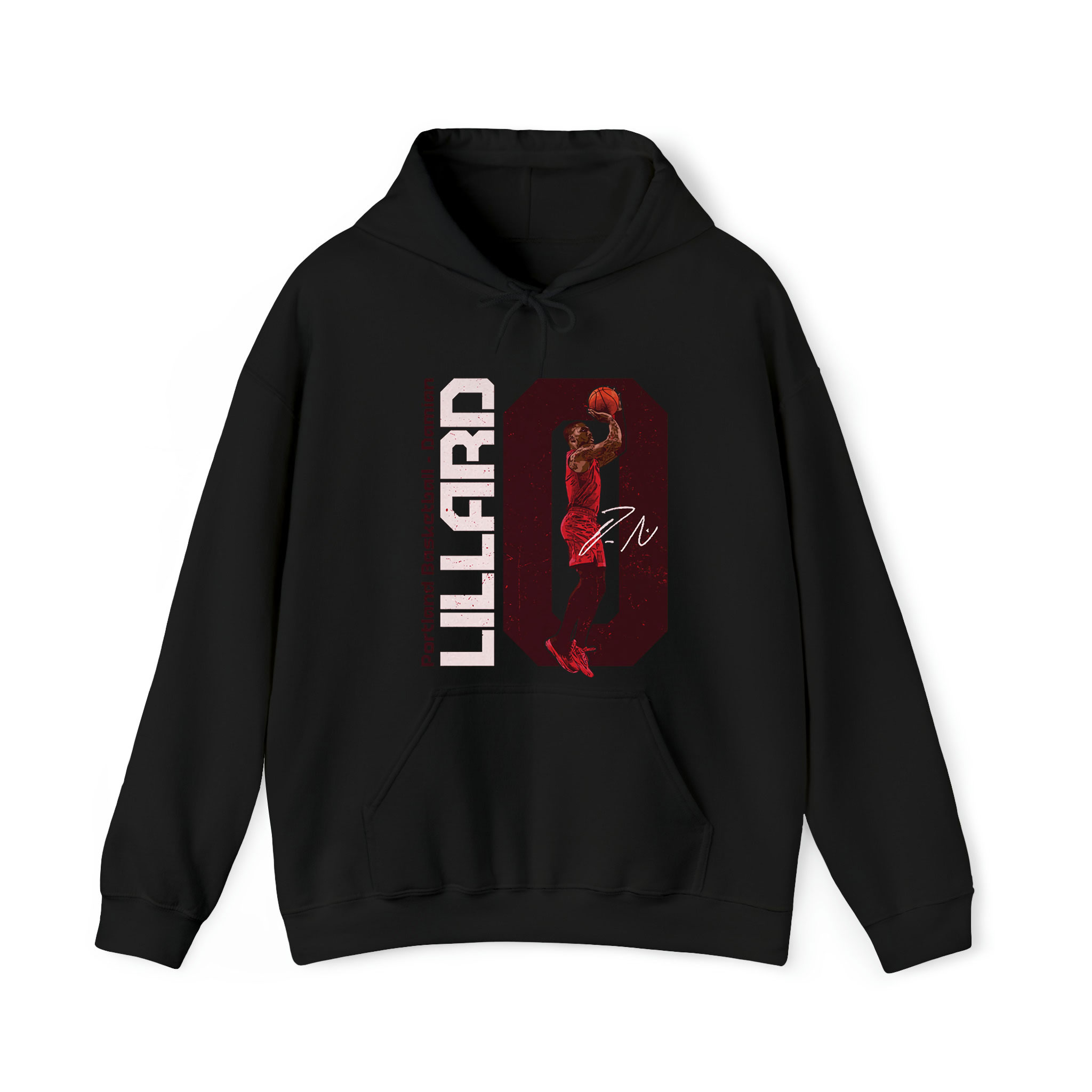 Damian Lillard Portland Vertical Graphic Unisex Hoodie