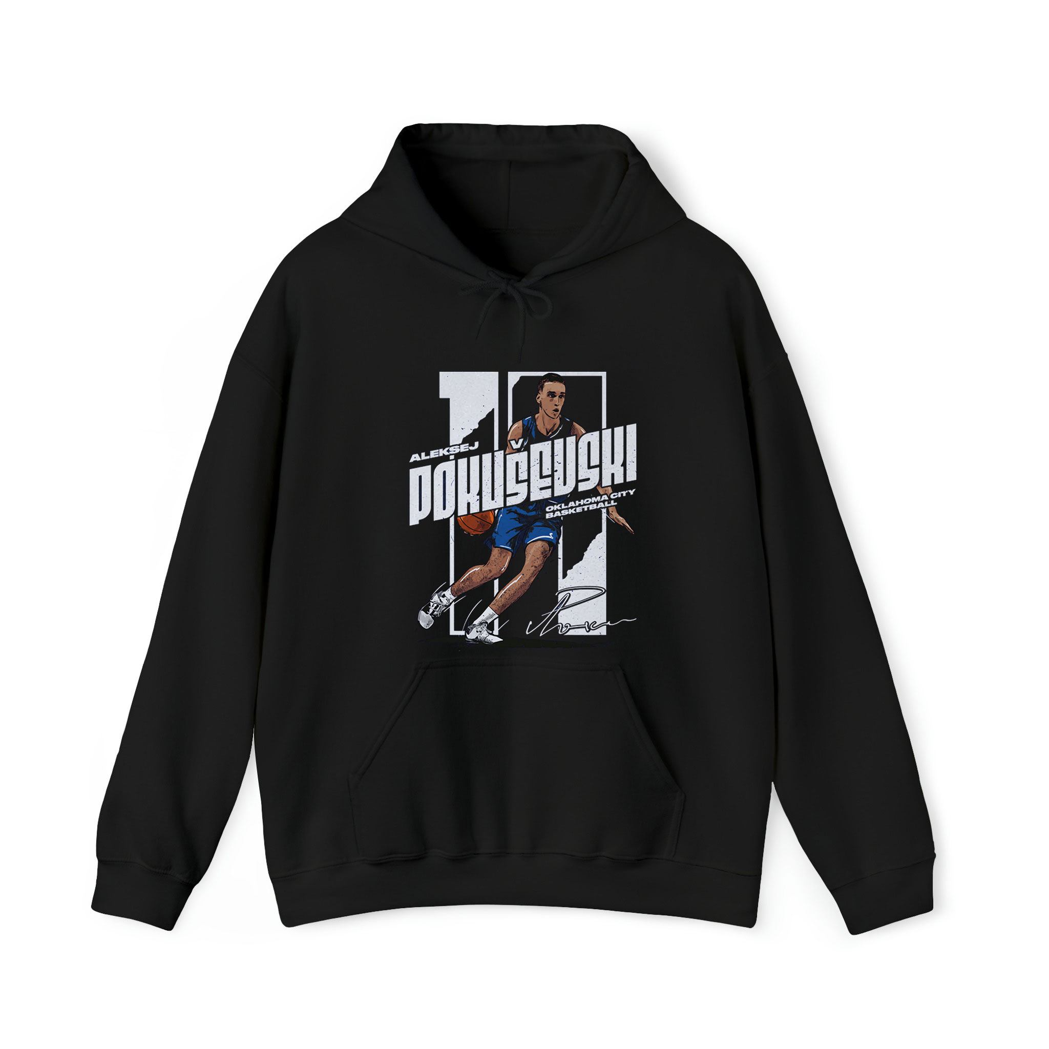 Aleksej Pokusevski Stretch Graphic Unisex Hoodie