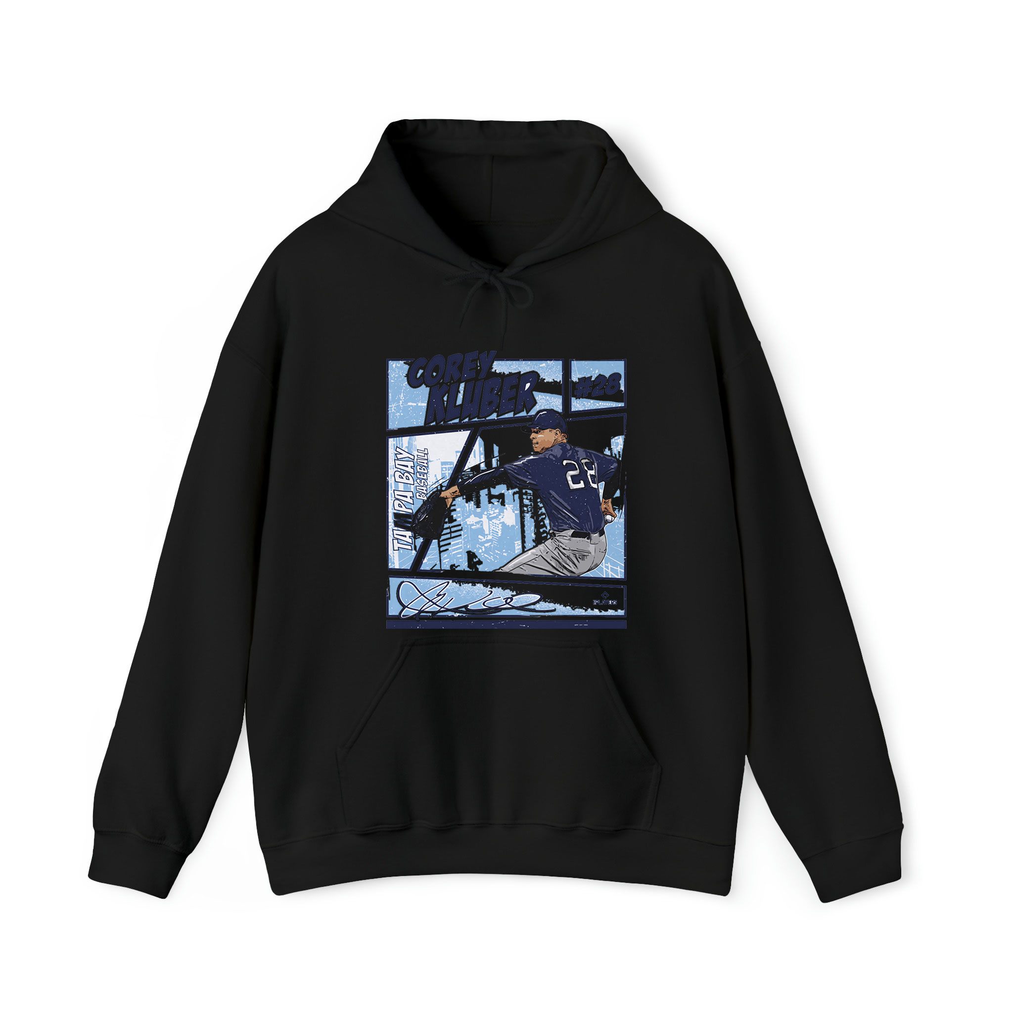 Corey Kluber Tampa Bay Comic Graphic Unisex Hoodie