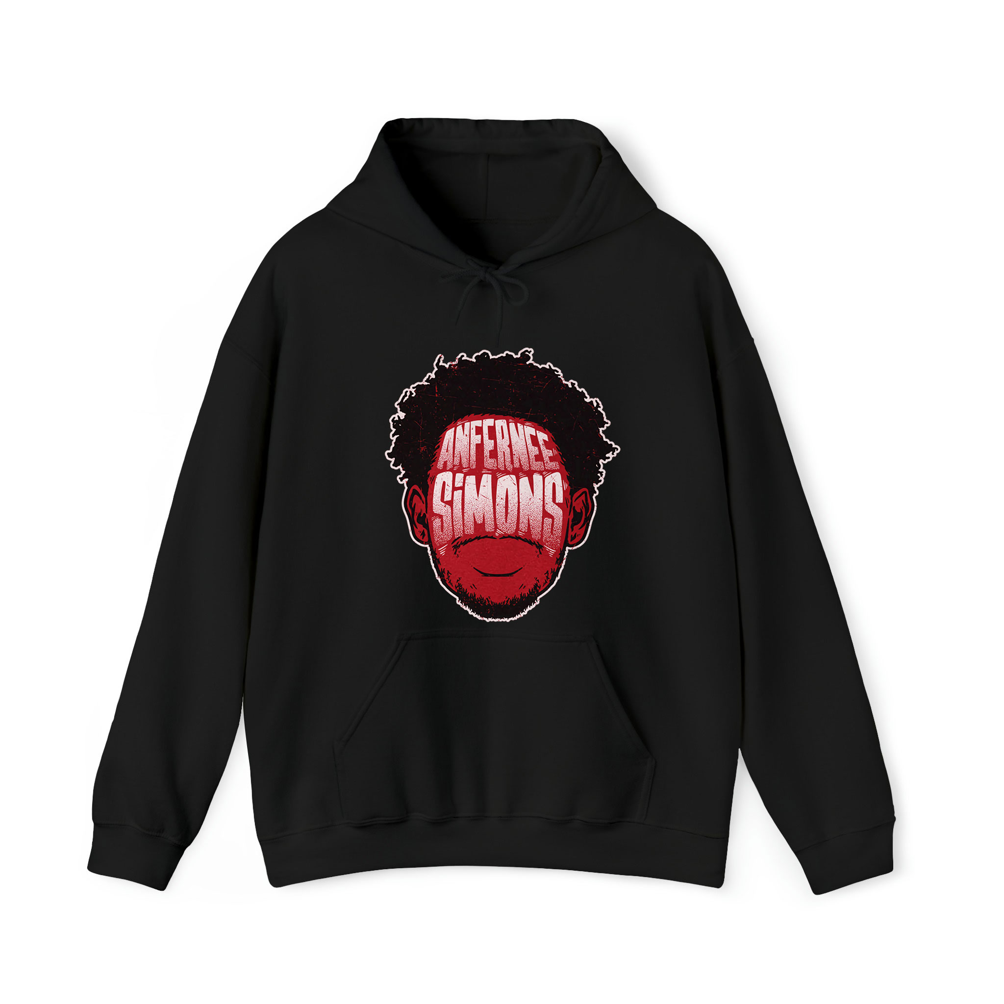 Anfernee Simons Portland Player Silhouette Graphic Unisex Hoodie