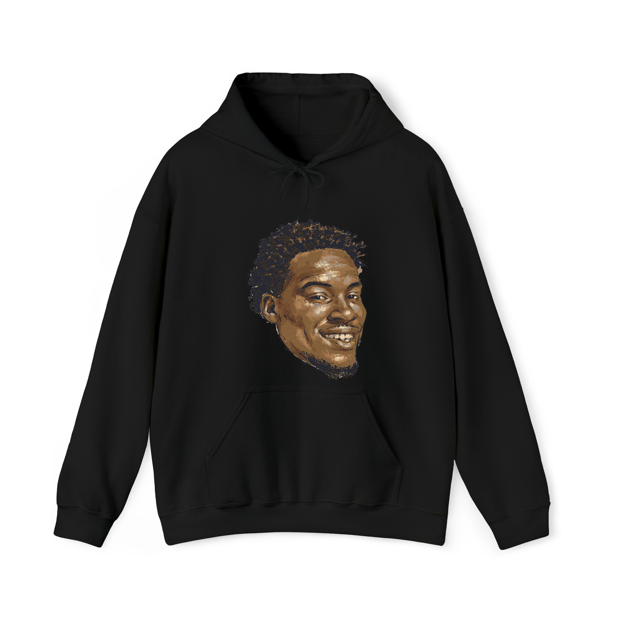 Devon Witherspoon Seattle Portrait Graphic Unisex Hoodie