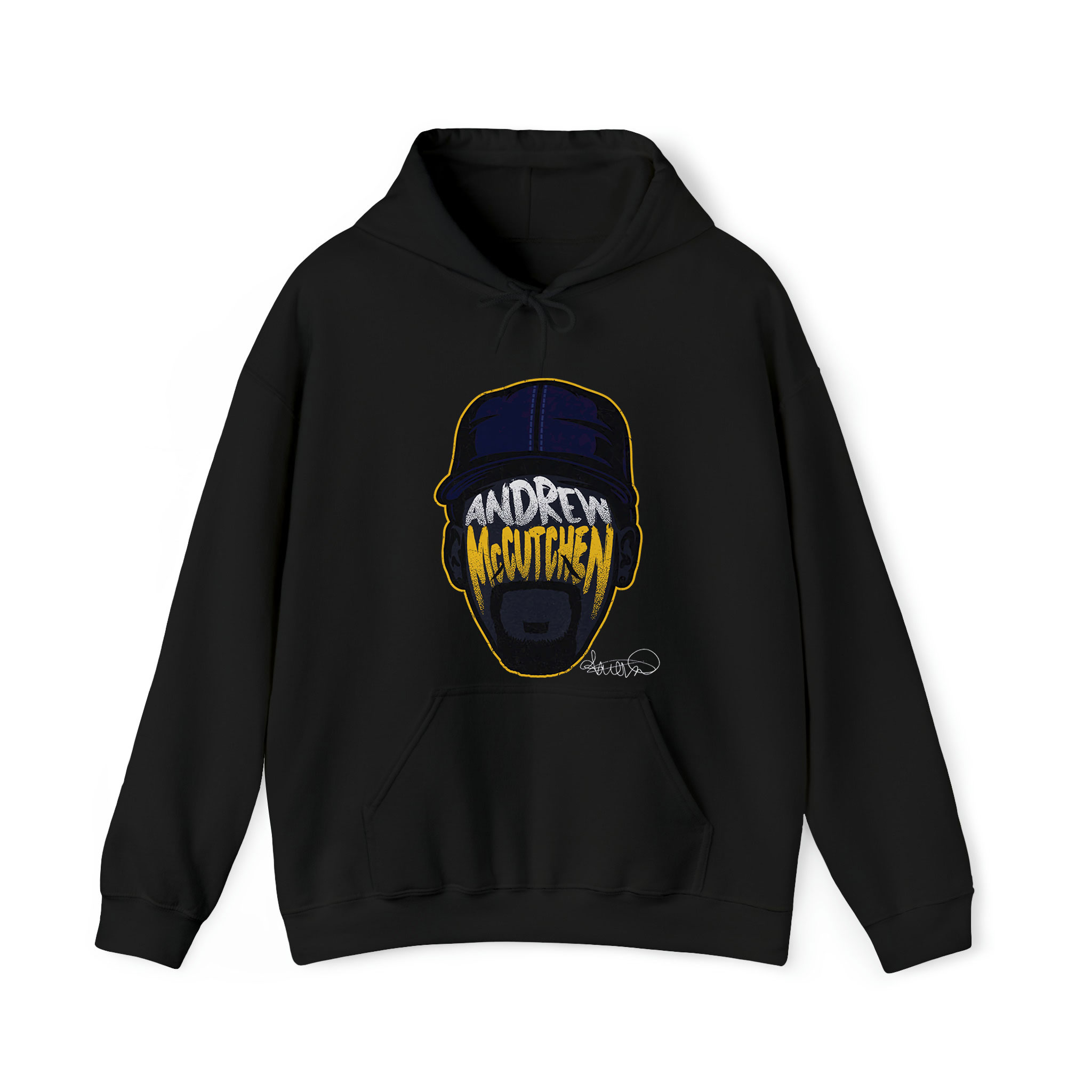 Andrew McCutchen Milwaukee Player Silhouette Graphic Unisex Hoodie