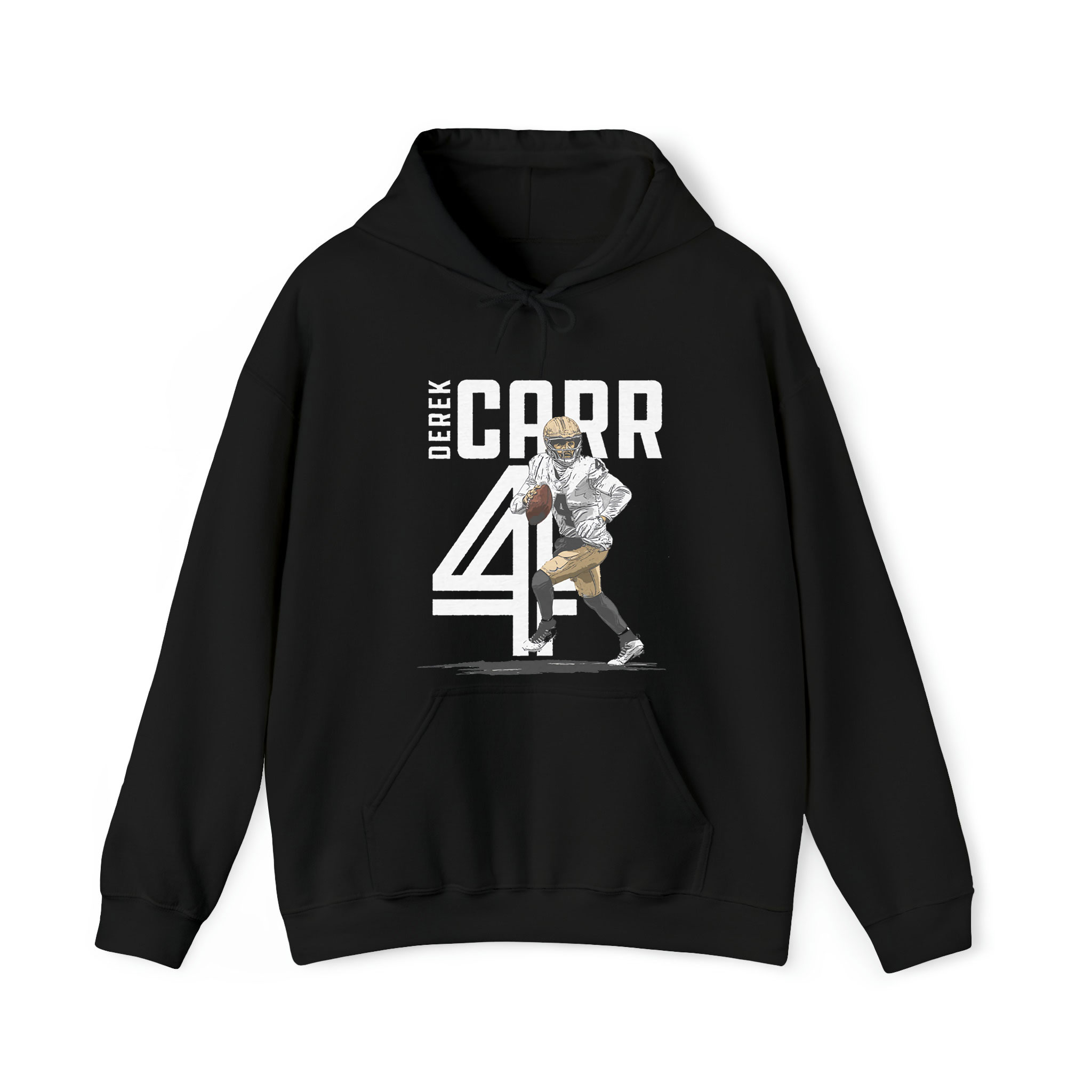 Derek Carr New Orleans Inline Graphic Unisex Hoodie