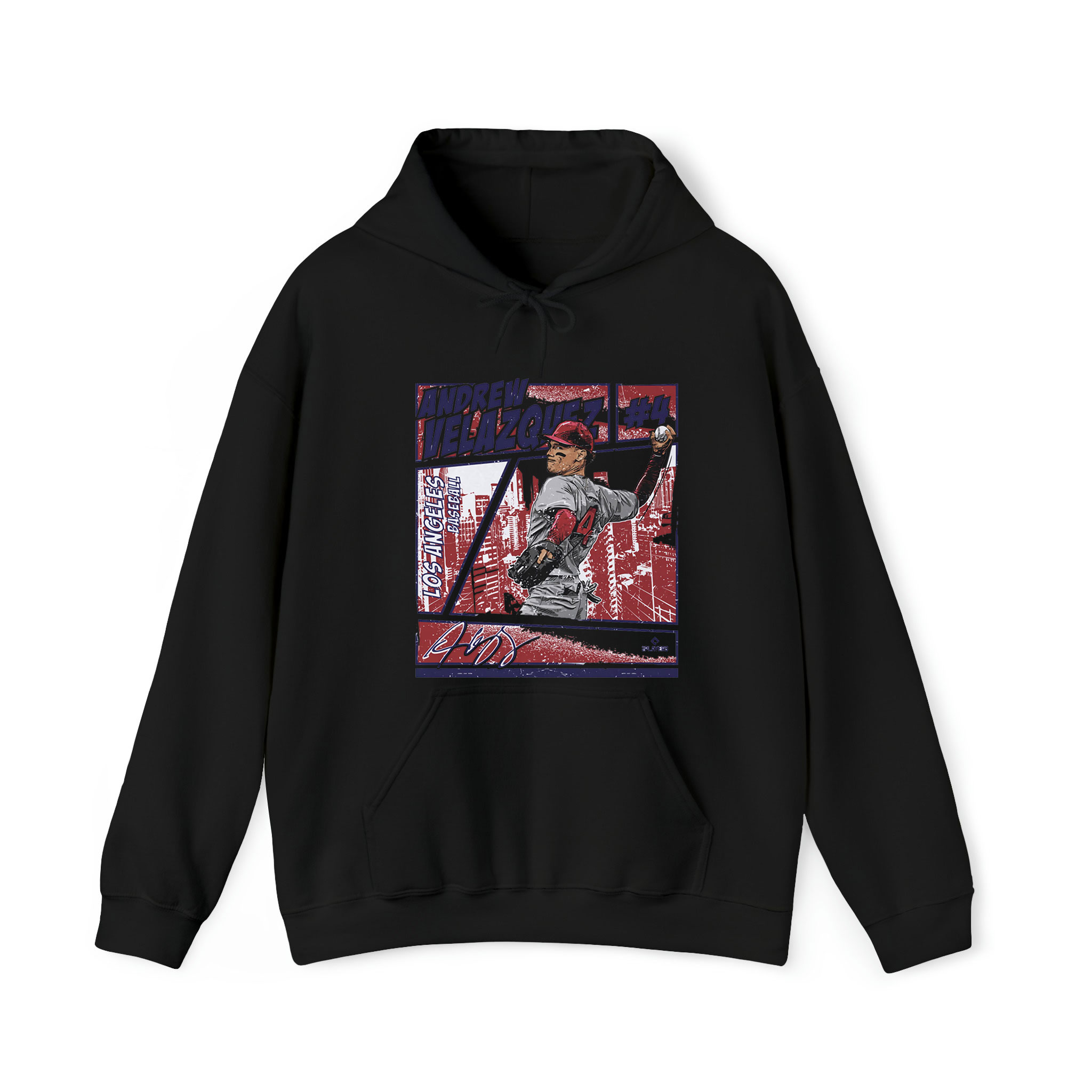 Andrew Velazquez Los Angeles A Comic Graphic Unisex Hoodie