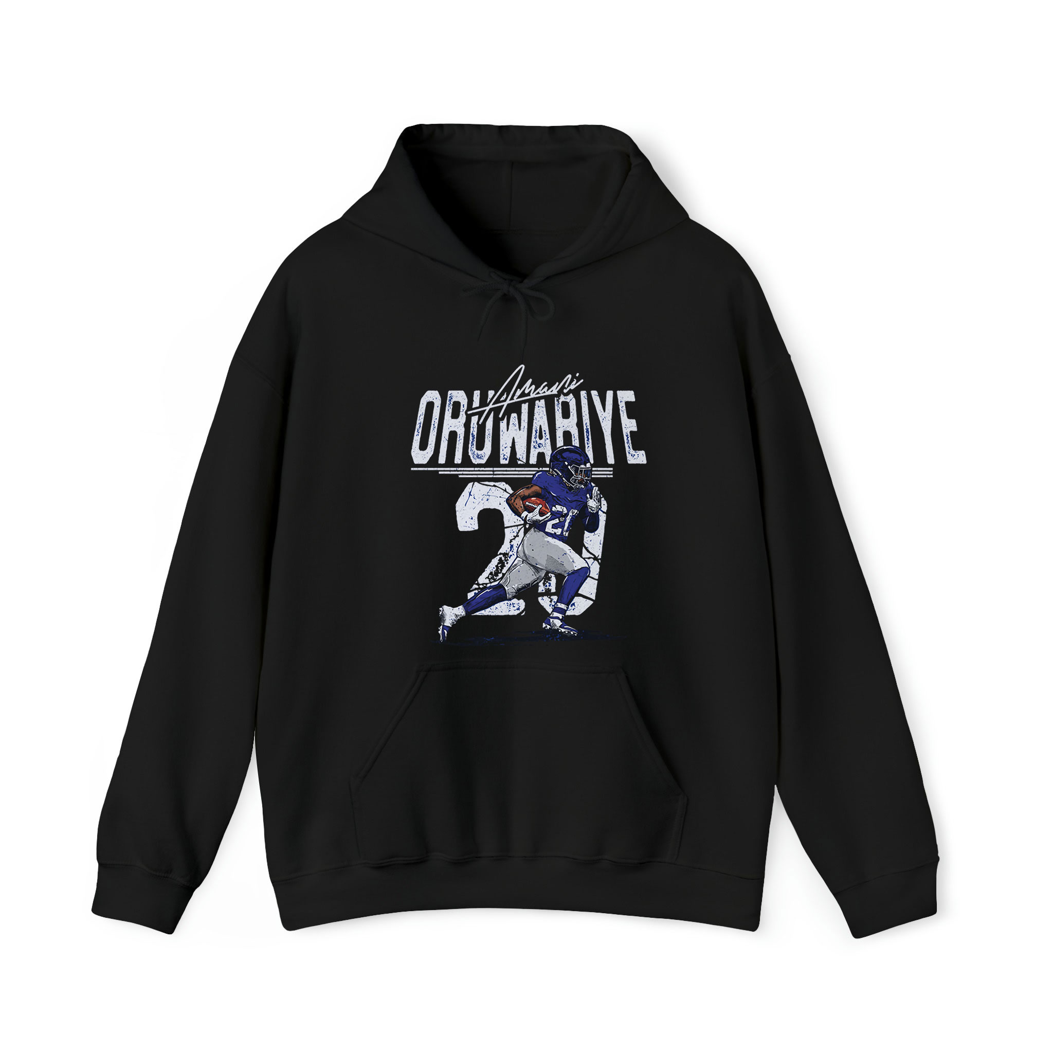 Amani Oruwariye New York G Player Name Graphic Unisex Hoodie