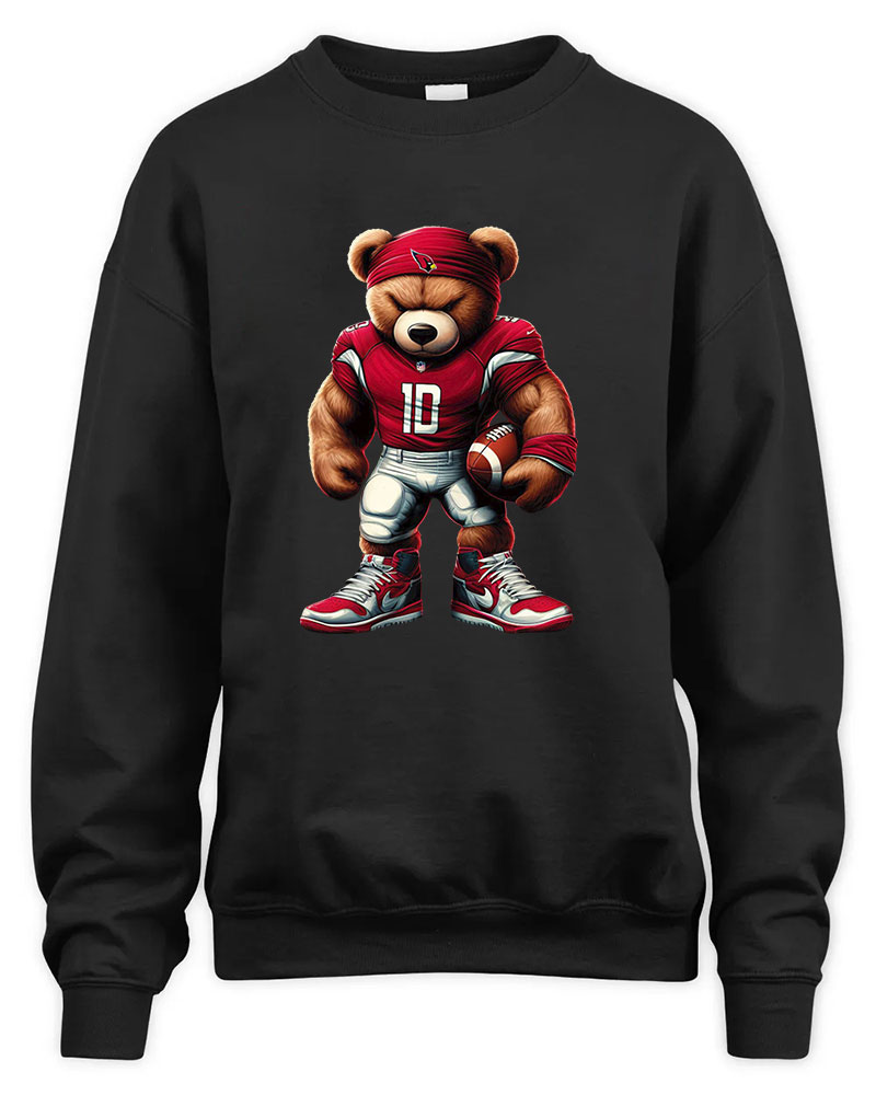 Arizona Cardinals Mascost bear Graphic Tee Unisex Sweatshirt