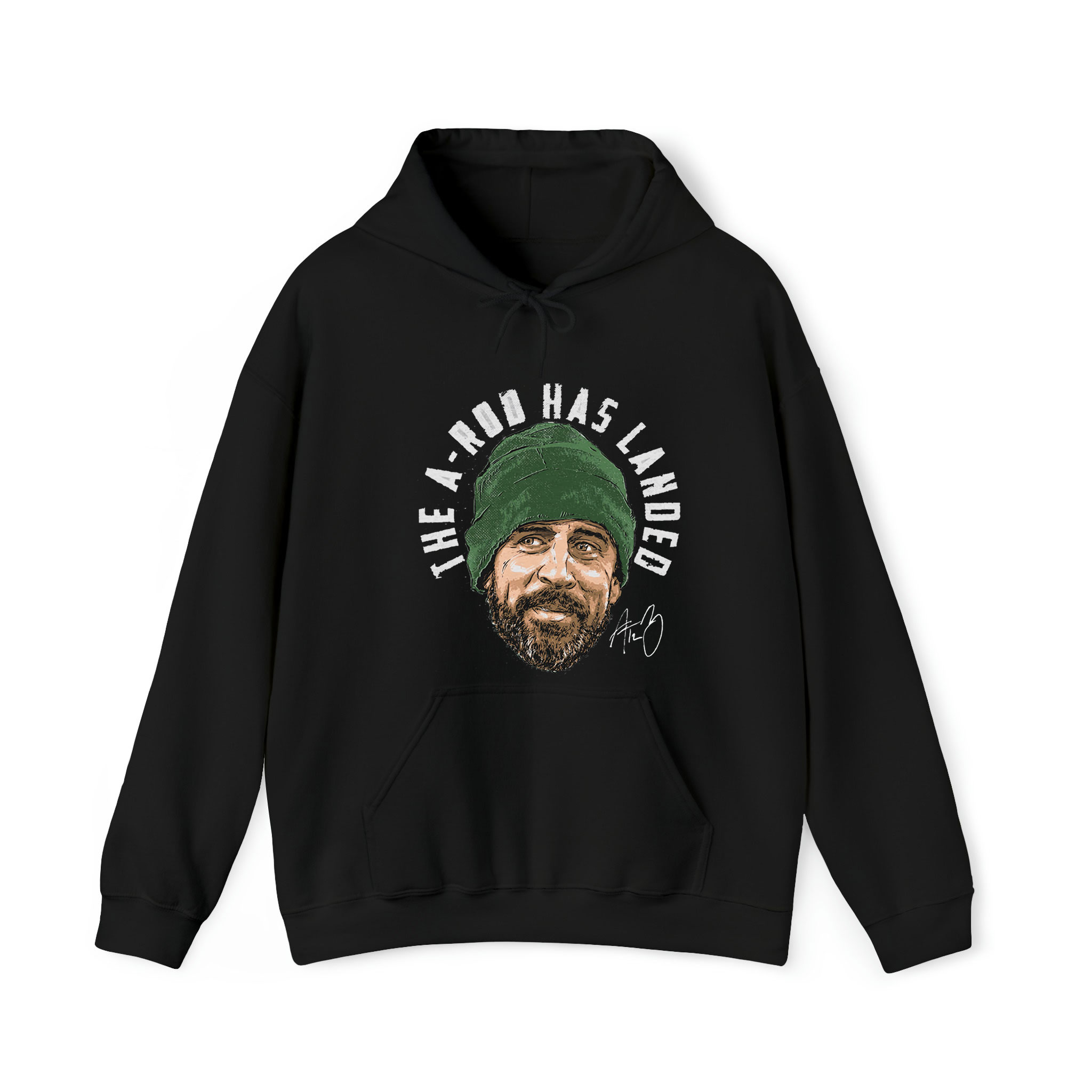 Aaron Rodgers New York J A-Rod Landed Graphic Unisex Hoodie