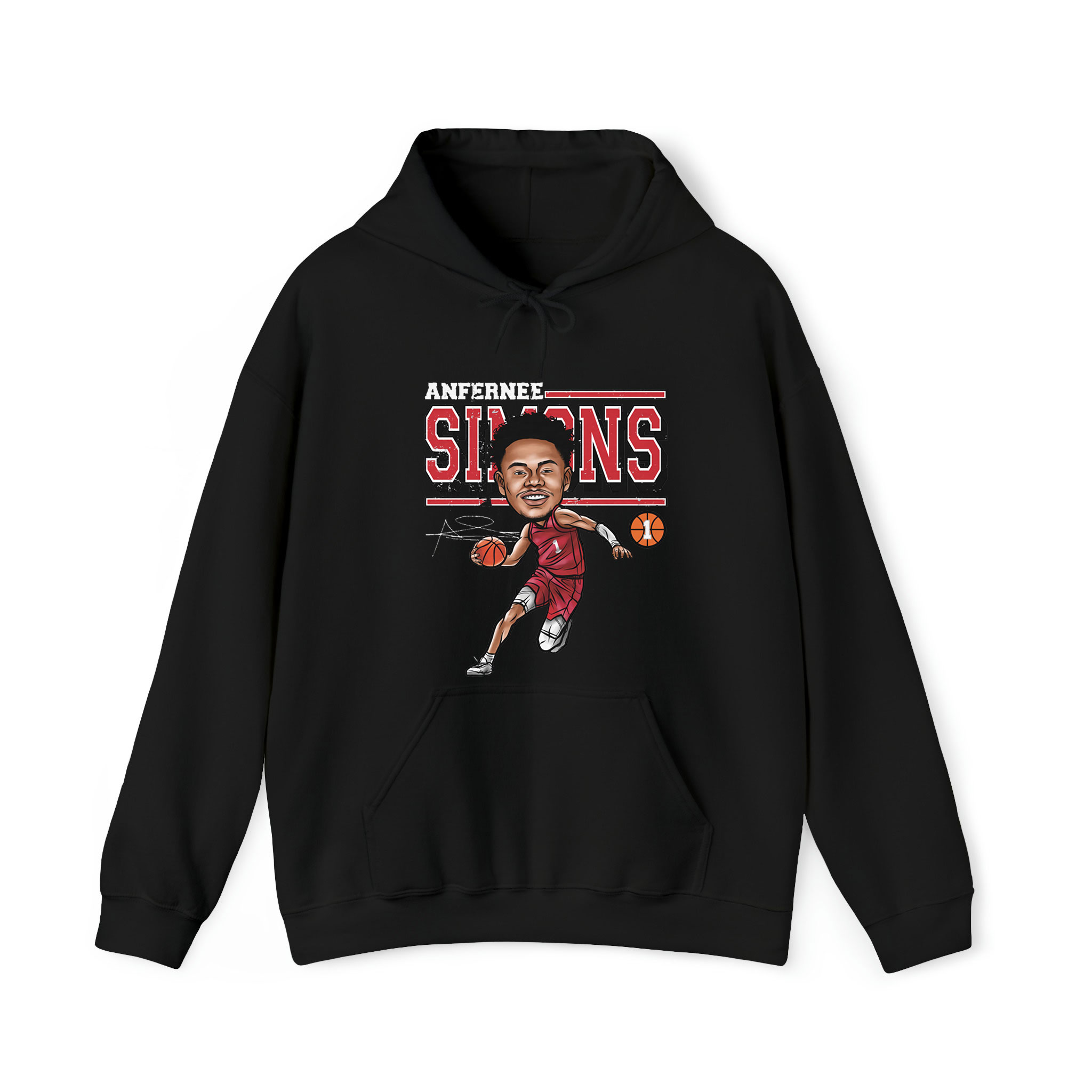 Anfernee Simons Portland Cartoon Graphic Unisex Hoodie